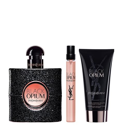 ysl makeup box con black opium|BLACK OPIUM EAU DE PARFUM gift set .